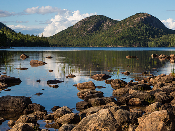 Jordan Pond with the Bubbles